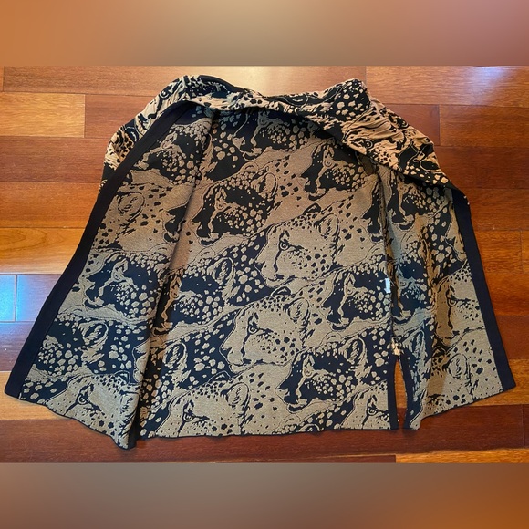 Chico’s Animal Print Jacquard Cardigan - Picture 10 of 12